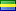 ガボン共和国 flag